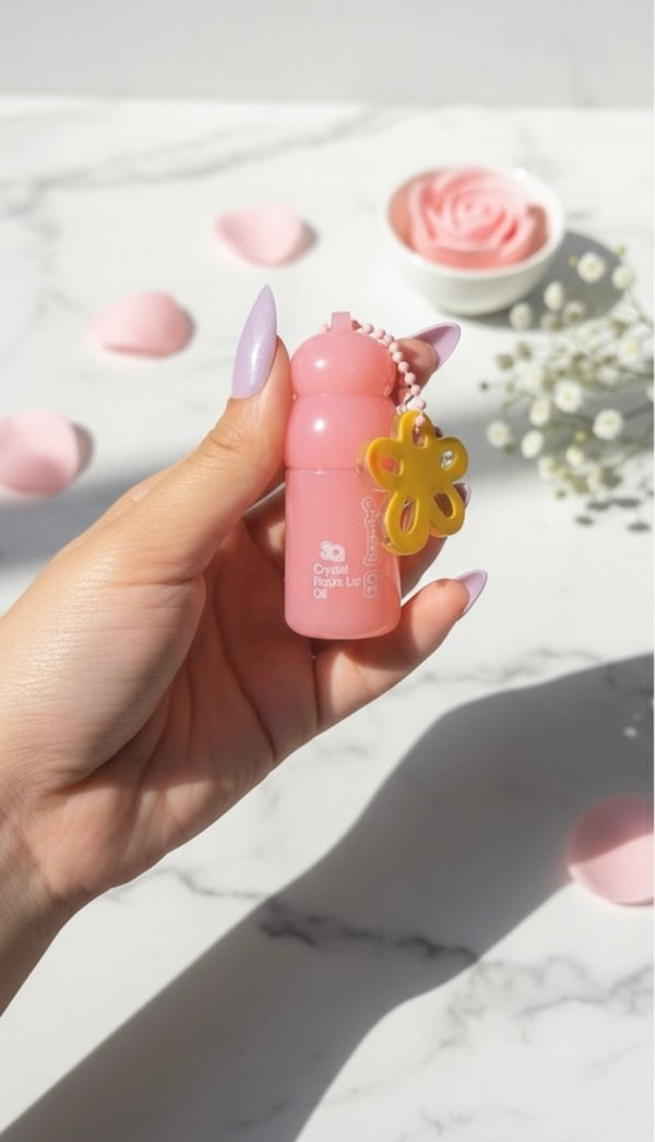 Crystal Flower Lip Oil