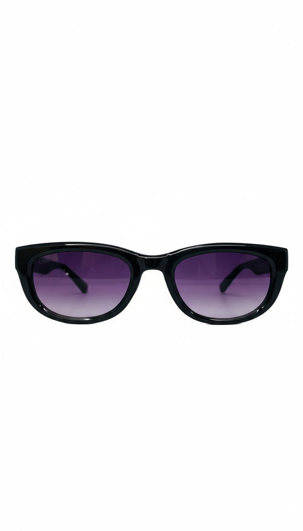 Classic Black Cat-Eye Sunglasses