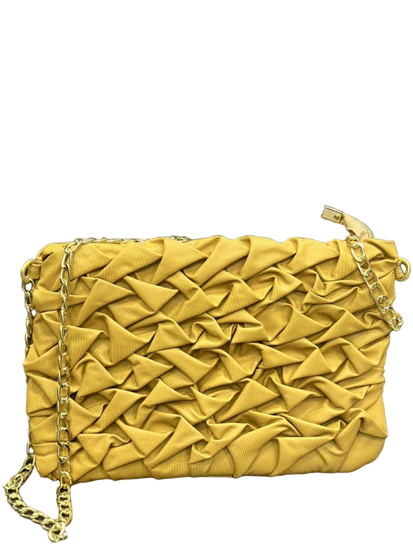 Twist Texture Chain Bag
