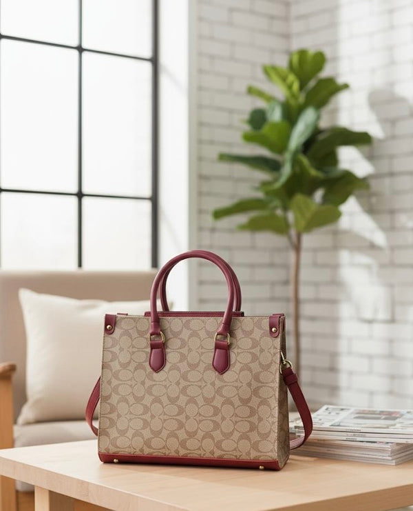 Signature Print Tote Bag