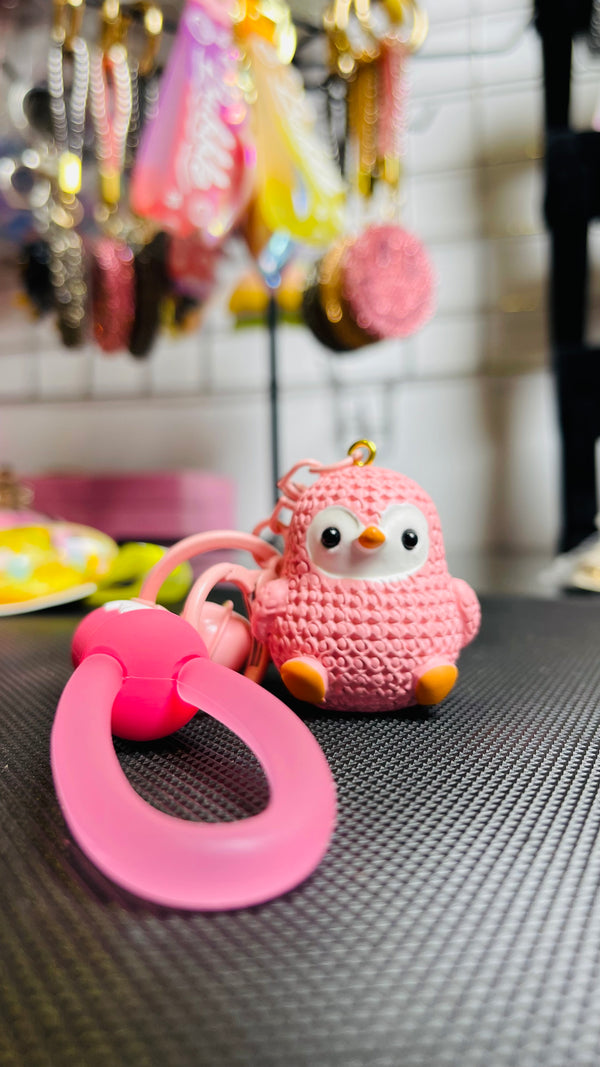 Sweet Crochet Penguin Keychains 💫
