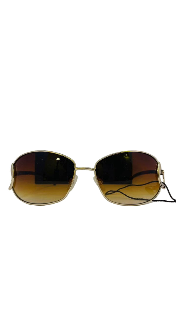 Retro Round Frame Sunglasses