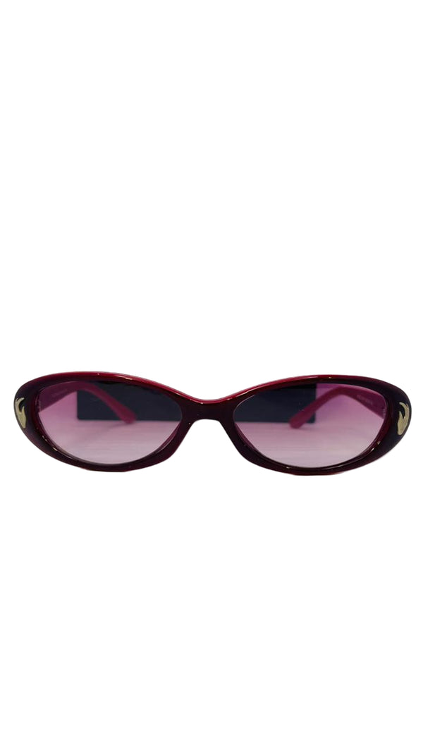 Transparent Frame Trendy Sunglasses