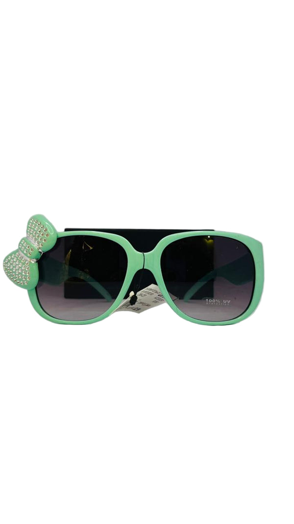 Crystal Clear Fancy Frames Sunglasses