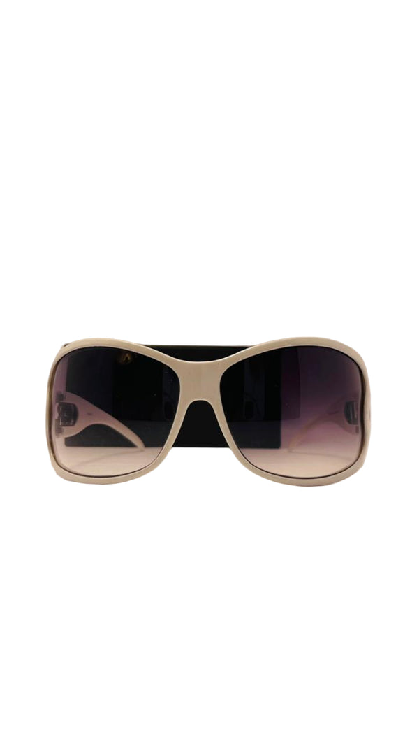 Tone Fancy Plastic Frames Sunglasses